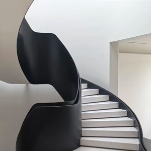 <span class=keywords><strong>Escalera</strong></span> Giratoria Interior Moderna y Estética para Villa, <span class=keywords><strong>Escalera</strong></span> <span class=keywords><strong>de</strong></span> Acero y <span class=keywords><strong>Madera</strong></span> Personalizada para Toda la Casa, Instalación <span class=keywords><strong>de</strong></span> <span class=keywords><strong>Escalera</strong></span> Giratoria Roja para Loft - Product Image 3