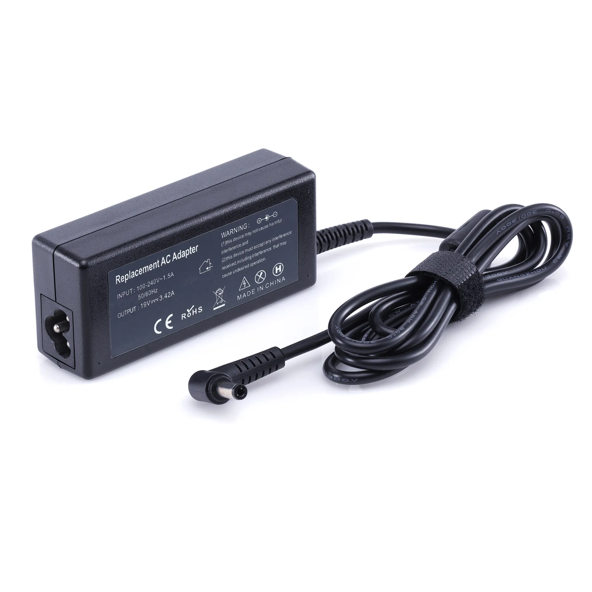 Hot Sale Power Adapter 65W 19V 3.42A 5.5*2.5mm Laptop AC Adapter Charger For TOSHIBA Notebook
