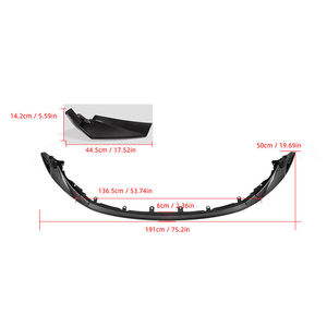 <span class=keywords><strong>2021</strong></span> + para <span class=keywords><strong>BMW</strong></span> M3 G80 4 puertas/M4 G82 G83 2 puertas estilo CSL difusor frontal fibra de carbono seco labio delantero nueva condición parachoques - Product Image 3