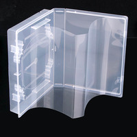 Étuis de jeux vidéo rétro transparents WEISHENG pour Nintendo N64 NES SNES Sega Mega Drive Cartouche en plastique UGC Étui de jeu universel