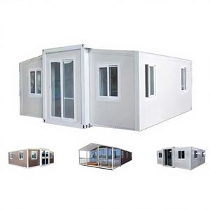 บ้านสำเร็จรูปแบบโมดูลาร์ 2 ชั้น สไตล์กระท่อม ขายดีจากจีน พร้อมแผงแซนวิชและห้องน้ำ ดีไซน์ทันสมัย ระบายอากาศได้ดี - Product Image 1