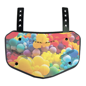Neue billige Fußball-Rück platte mit Lüftungs schlitzen Hinterer unterer Rückens chutz Fußball ausrüstung für Schulter polster - Product Image 4