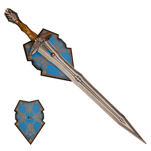 1,85 kg 94cm <span class=keywords><strong>la</strong></span> <span class=keywords><strong>batalla</strong></span> <span class=keywords><strong>de</strong></span> <span class=keywords><strong>los</strong></span> cinco ejércitos Hobbits Thorin Oakenshield espada para Cosplay colección espadas <span class=keywords><strong>de</strong></span> juguete - Product Image 5