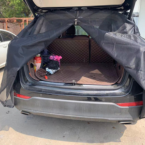 Moustiquaire de coffre Xinjun, type épais et opaque, pour pare-soleil de vitre arrière de SUV, protection contre les insectes et ventilation - Product Image 1