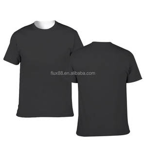 T-shirt décontracté d'<span class=keywords><strong>été</strong></span> pour homme 100 % coton, imprimé <span class=keywords><strong>photo</strong></span>, couleur unie, col rond, manches courtes, coupe classique - Product Image 4