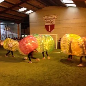 Tamanho humano bolha futebol aldrava bola inflável bolha abundante futebol para adulto