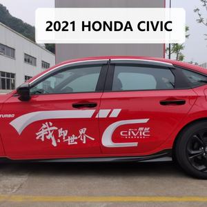 Déflecteurs de Vitres Latérales Pare-Pluie Pare-Soleil pour HONDA CIVIC SEDAN 2021-2025 Pièces Auto Protection Contre les Intempéries - Product Image 3