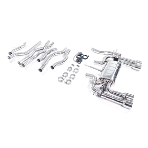GFC/Apto para <span class=keywords><strong>Jaguar</strong></span> XKR X150 5.0L 2006-2014, Sistema de Escape Catback de Alto Rendimiento con Válvula Electrónica, Acero Inoxidable 304 Pulido, Cuatro Salidas - Product Image 4