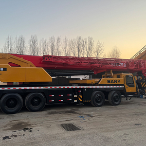 En Stock, Buen Estado, Grúa Todoterreno Usada STC800 de 80t con Motor, Caja de Cambios y Bomba para Trabajos de Construcción - Product Image 4