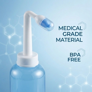 Fábrica OEM ODM Integral: Botella Portátil para Lavado Nasal, <span class=keywords><strong>Irrigador</strong></span> Nasal para Limpieza <span class=keywords><strong>de</strong></span> Senos Nasales, para Marcas Farmacéuticas, Suministro <span class=keywords><strong>de</strong></span> Fabricante <span class=keywords><strong>de</strong></span> Confianza - Product Image 1