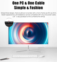 Factory Direct Sales Support Customization 21.5 Inch Computer Hardware & Software I3 I5 I7 All in One Pc Desktop All in One PC