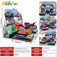 Machine de jeu de course de moto 5D à pièces anglaises, très vendue, pour enfants et adultes, jeu d'action à 2 joueurs