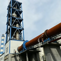 Tungku Putar Leka Berbahan Bakar Langsung Hemat Energi Efisiensi Tinggi untuk Produksi Klinker Semen dengan Gearbox