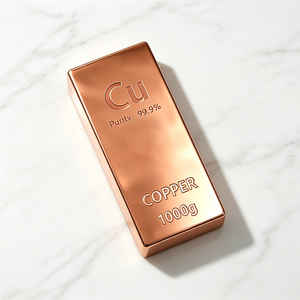 Wholesale Price 1000g 1kg 999 Fine Copper Bar 99.9% Purity Industrial Non <b>Alloy</b> <b>Metal</b> Plate Investment Grade - Product Image 3