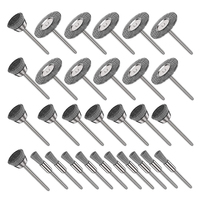 Brosse métallique dremel outil rotatif brosse métallique de polissage brosse métallique pour meuler et enlever la rouille