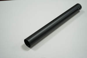 Tubo de fibra de carbono de alta resistencia, aplicación industrial ligera, disponible directamente en diferentes tamaños - Product Image 3