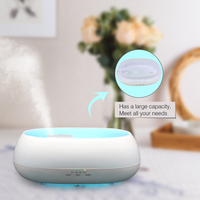 Humidificateur pour chambre à coucher et bébé, humidificateur silencieux à ultrasons à brume fraîche, diffuseur d'huiles essentielles d'aromathérapie avec télécommande