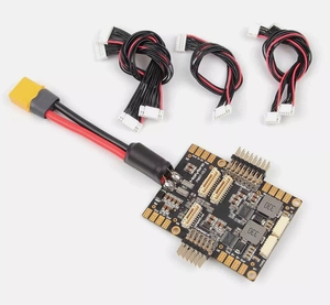 Module d'alimentation <span class=keywords><strong>Holybro</strong></span> <span class=keywords><strong>PM07</strong></span> 14S 2S-12S 80mm Connecteur XT60 Contrôleur de vol Pixhawk 4 PX4 Drone de course FPV RC Noir 100% Original - Product Image 2