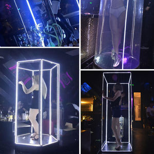 Plataforma Luminosa Giratoria Elevadora para Luces de Escenario, Iluminación de Pista de Fiesta, Jaula Aérea para Artistas, Soporte de Exhibición - Product Image 3