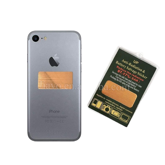 Cell Phone Golden Sticker Battery Sticker Radiation protection Support Customization