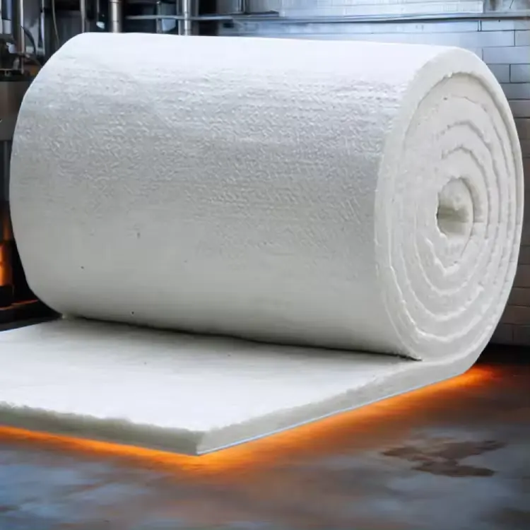 High aluminum zirconium heat insulation ceramic fiber blankets for kiln/furnace door sealing