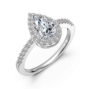 Dylam Exclusive Design Fashion Fine S925 <b>Silver</b> 1.25ct VVS1 D Color Moissanite Stones <b>Eternity</b> Band Bridal <b>Rings</b> <b>Ring</b> Jewelry - Product Image 3