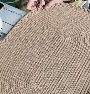 מותאם אישית בגודל עמיד במים/שטיח חיצוני שטיח פרימיום חבלים אמבטיה מחצלת עם עיצוב קלוע עבור סלון חדר אמבטיה חדר אמבטיה - Product Image 6