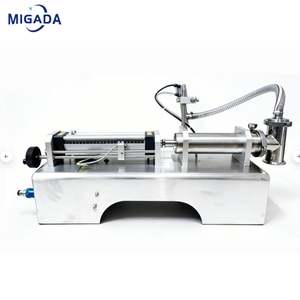Machine de remplissage semi-automatique pour huile, shampoing, lotion, parfum, miel, gel désinfectant pour les mains, liquides en bouteilles plastiques ou en verre - Product Image 5