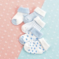 Fabricant respirant chaussette pour enfants confortable mignon garçons fille coton peigné nouveau-né logo personnalisé enfant bébé chaussettes