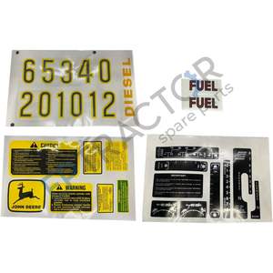 Juego de Calcomanías EPTRACTOR AR47091 AR34177 AR52393 para John Deere para Tractores 4010/3020/2520/5010/6030 - Product Image 2