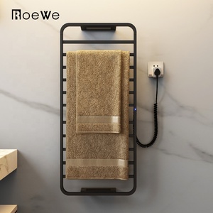 Barre chauffant électrique pour serviettes, en acier inoxydable, avec contrôle wifi, support mural d'hôtel - Product Image 1