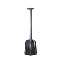 Pelle à neige portable réglable à prix d'usine, design pliable en trois parties, pousse-neige à prise facile pour voiture, camping en extérieur