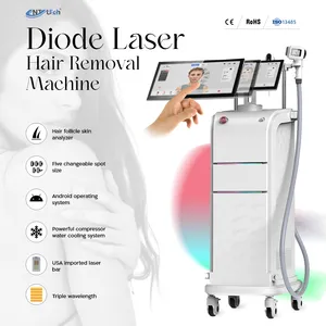 2024 All New Product Medical Design/CE 3 Wavelengths Diode Laser 755/808/1064nm /laser Diodo Salon Beauty Equipment