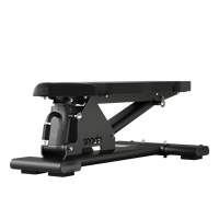 Banc de musculation Snode 2.0 pliable et réglable, gain de place, multi-positions, pour entraînement musculaire avec haltères en intérieur, sécurité garantie