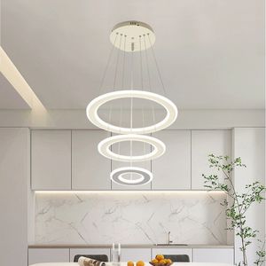 Lámpara colgante de hierro moderna clásica 2026 para restaurante, comedor, Bar, mostrador, 150W, 3CCT, lámparas colgantes de araña para alojamiento en casa - Product Image 3