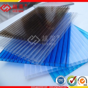 <span class=keywords><strong>Polycarbonate</strong></span> Twin-Tường Tấm Rỗng Nhựa Nhà Kính Tấm Lợp - Product Image 6