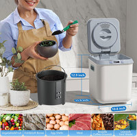 Composteur de déchets alimentaires intelligent sans odeur 3,3 L Grande capacité Broyeur de déchets électrique Machine d'application domestique