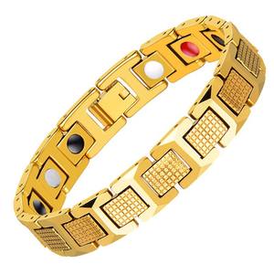 Bracelet magnétique énergétique professionnel de haute qualité, prix d'usine <span class=keywords><strong>pas</strong></span> <span class=keywords><strong>cher</strong></span>, <span class=keywords><strong>pas</strong></span> de minimum, classique en acier inoxydable pour enfants - Product Image 3