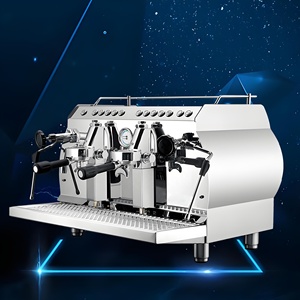 Machine à café expresso professionnelle personnalisée 11L à double chaudière, 2 groupes de pré-infusion, pour café commercial, des meilleurs appareils de haute qualité - Product Image 6