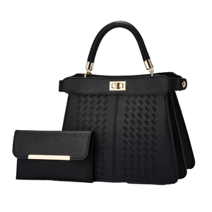 Women's Large-capacity PU Zipper Shoulder <b>Tote</b> Bag with Polyester Lining Fashionable Single-shoulder Crossbody Handbag - Product Image 1