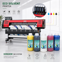 Impresora Eco Solvente de 1.8m con Cabezal de Impresión I3200 para Impresión de Banners y Vinilos, Tinta Eco Solvente de 6 pies