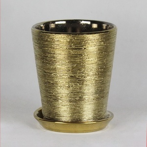 Petit pot de fleurs en céramique moderne personnalisé pour la maison, le bureau, le jardin, la pépinière, les centres commerciaux - Product Image 6