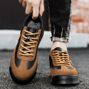 <span class=keywords><strong>Zapatos</strong></span> Casuales Planos <span class=keywords><strong>para</strong></span> Caminar, Estilo 2025, <span class=keywords><strong>para</strong></span> Hombres y <span class=keywords><strong>Adolescentes</strong></span>, Talla Grande, Parte Superior de PU, Impermeables, Suela Gruesa de Malla, Primavera-Otoño - Product Image 4
