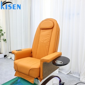 KISEN Wholesale Plumbing Foot Spa Salon Equipment Pedicure Chair Kneading Massage Foot Spa Pedicure <b>Extension</b> <b>Nail</b> Chair Sofa - Product Image 3