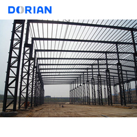 Estructura de Acero Industrial para Construcción de Edificios, Armazón de Columnas de Acero Ligero