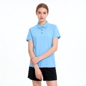 <span class=keywords><strong>Polo</strong></span>-shirt personnalisé pour homme/femme, couleur unie, manches courtes, style <span class=keywords><strong>Boss</strong></span> |   Vêtements de travail respirants en polyester anti-humidité - Product Image 4