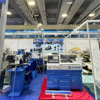 Nouveau Tour CNC de type 2023, certifié CE, mini tour CNC de bureau SP210CNC, en promotion SUMORE