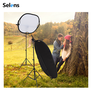 Selens SLR4-5in1H_100 * 150CM blanc noir argent or translucide 5 en 1 poignée réflecteur ovale pliable pour <span class=keywords><strong>Studio</strong></span> de photographie - Product Image 6