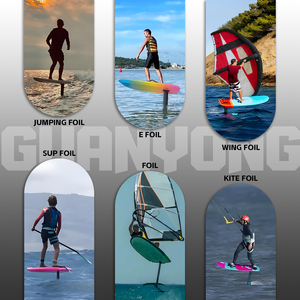 Planche détachable + Kit hydrofoil pour planche de surf, kitesurf, wingfoil, EFoil, Wingfoil, surf, avec système de pompage pour la pêche et fixation sur guidon - Product Image 3