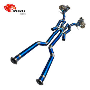 Sistema de escape del silenciador Catback de aleación de titanio para 2006 <span class=keywords><strong>BMW</strong></span> E63 M6 5,0 L S85 <span class=keywords><strong>V10</strong></span> escape de igual longitud - Product Image 4